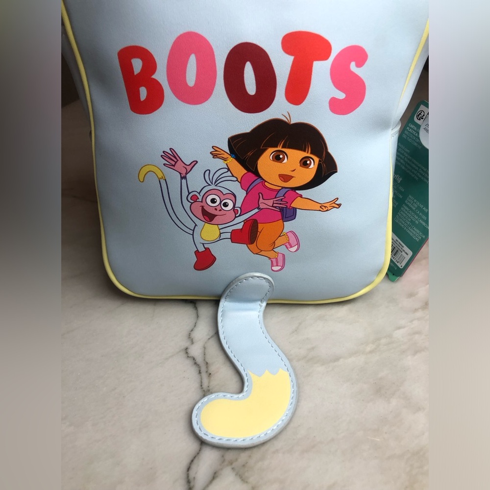 Loungefly Dora the Explorer Boots Crossbody Bag Same Day Shipping Brand New - Picture 13 of 15